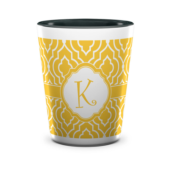 Trellis Shot Glass - Two Tone - FRONT