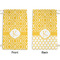 Trellis Small Laundry Bag - Front & Back View