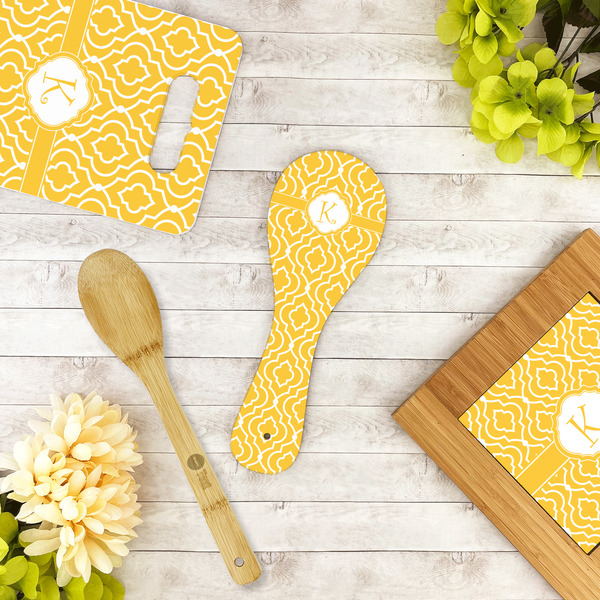 Trellis Spoon Rest Trivet - LIFESTYLE