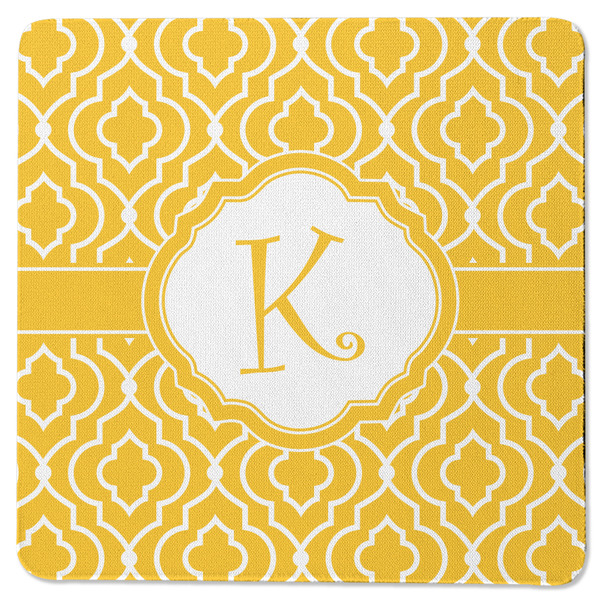Custom Trellis Square Rubber Backed Coaster (Personalized)
