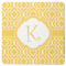 Trellis Square Rubber Backed Coaster (Personalized)