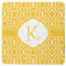Trellis Square Rubber Backed Coaster (Personalized)