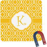 Trellis Square Fridge Magnet (Personalized)