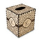 Trellis Wood Tissue Box Cover - Square (Personalized)