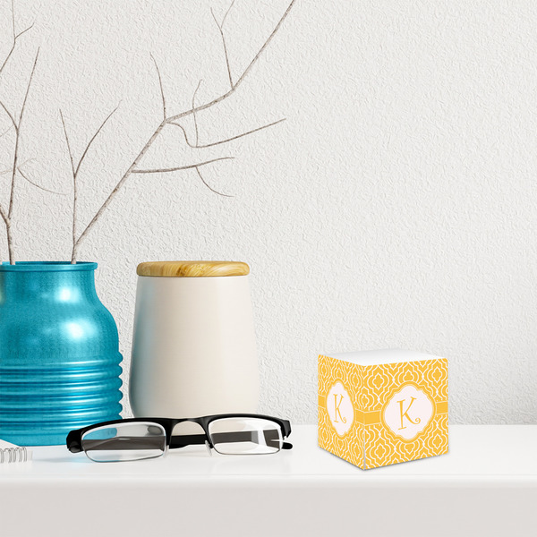 Trellis Sticky Note Cube - LIFESTYLE