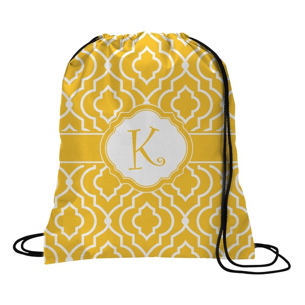 Custom Trellis Drawstring Backpack (Personalized)