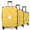Trellis 3 Piece Luggage Set - 20" Carry On, 24" Medium Checked, 28" Large Checked (Personalized)