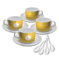 Trellis Tea Cup - Set of 4 (Personalized)