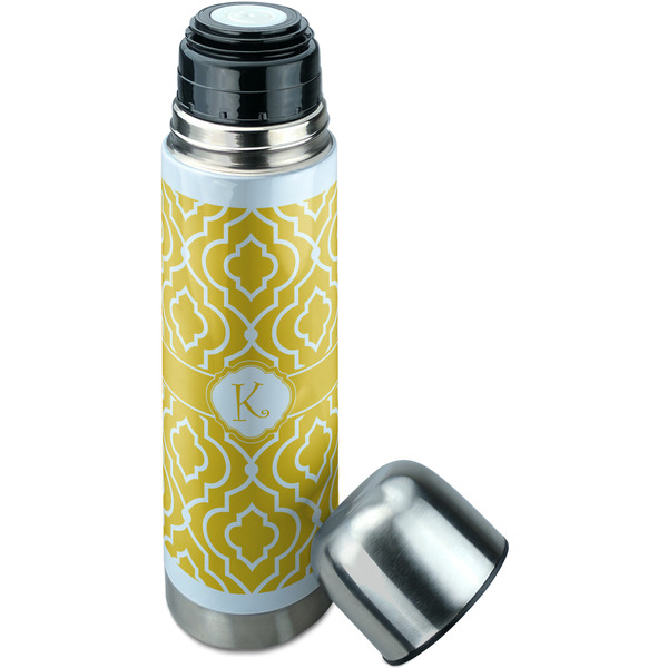 Trellis Thermos - Lid Off