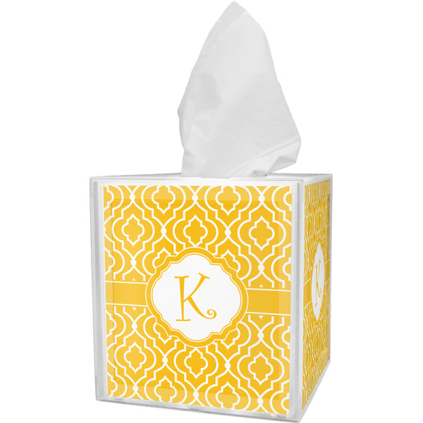 Custom Trellis Tissue Box Cover (Personalized)