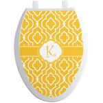 Trellis Toilet Seat Decal - Elongated (Personalized)