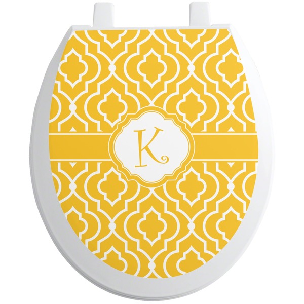 Custom Trellis Toilet Seat Decal (Personalized)
