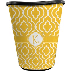 Trellis Waste Basket - Single Sided (Black) (Personalized)
