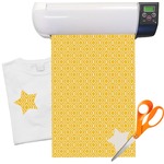 Trellis Heat Transfer Vinyl Sheet (12"x18")