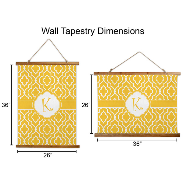 Trellis Wall Hanging Tapestries - Parent/Sizing