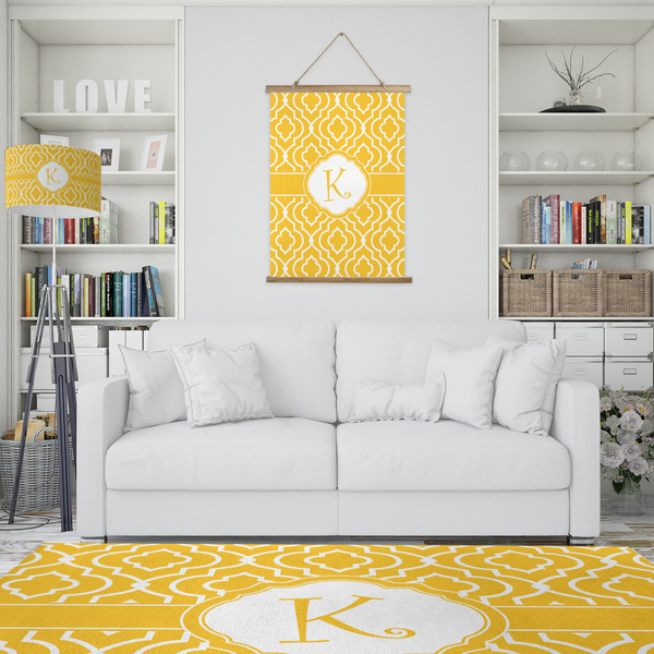 Trellis Wall Hanging Tapestry - Portrait - IN CONTEXT