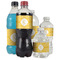 Trellis Water Bottle Label - Multiple Bottle Sizes