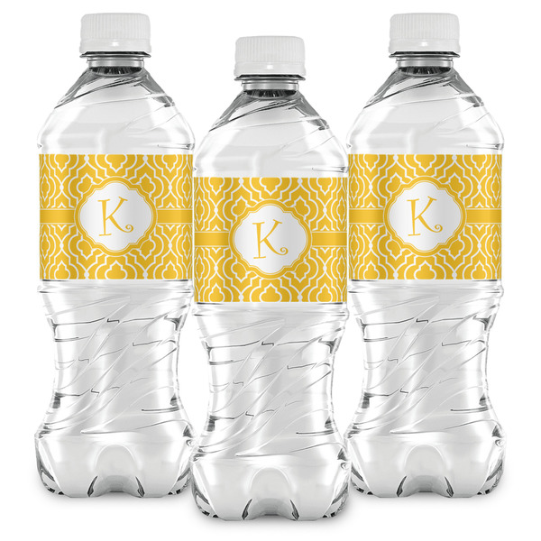 Trellis Water Bottle Labels - Front View