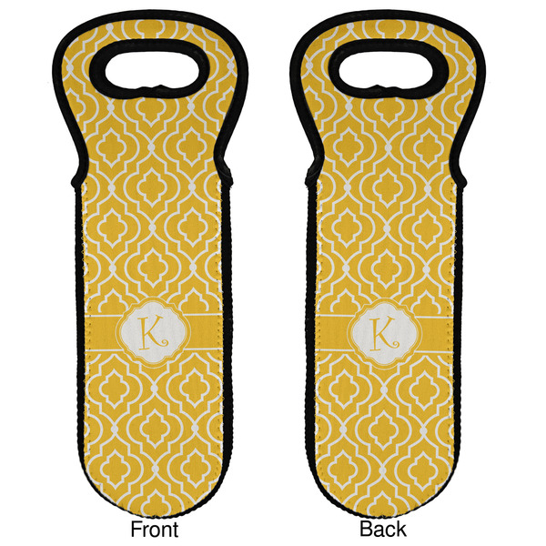 Trellis Wine Tote Front & Back