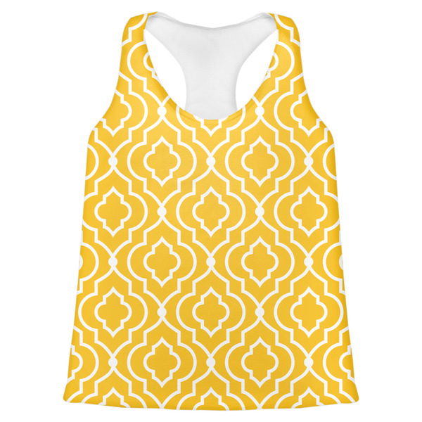Custom Trellis Womens Racerback Tank Top - X Large