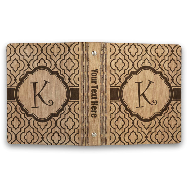 Trellis Wood 3-Ring Binders - 1" Half-Letter - Approval