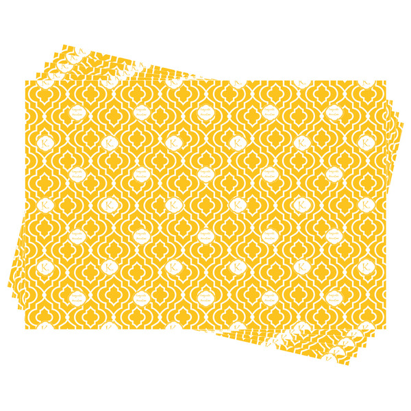 Trellis Wrapping Paper - Front & Back - Sheets Approval