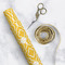 Trellis Wrapping Paper Roll - Matte - In Context
