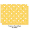 Trellis Wrapping Paper Sheet - Double Sided - Front