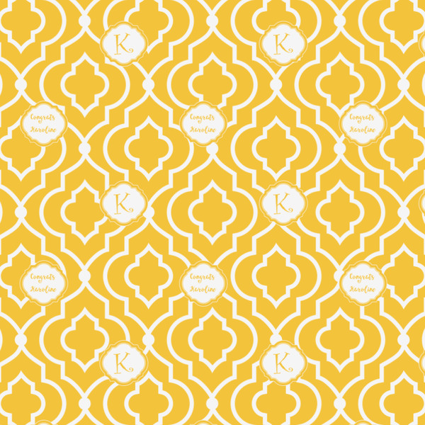 Trellis Wrapping Paper Square