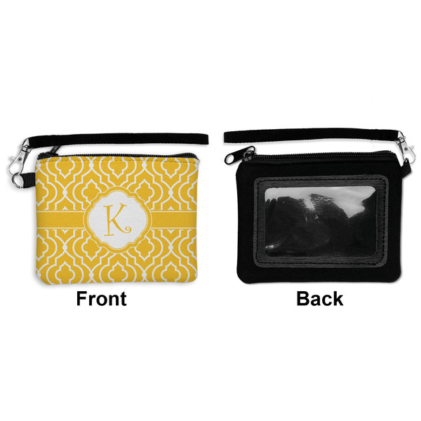 Trellis Wristlet ID Cases - Front & Back