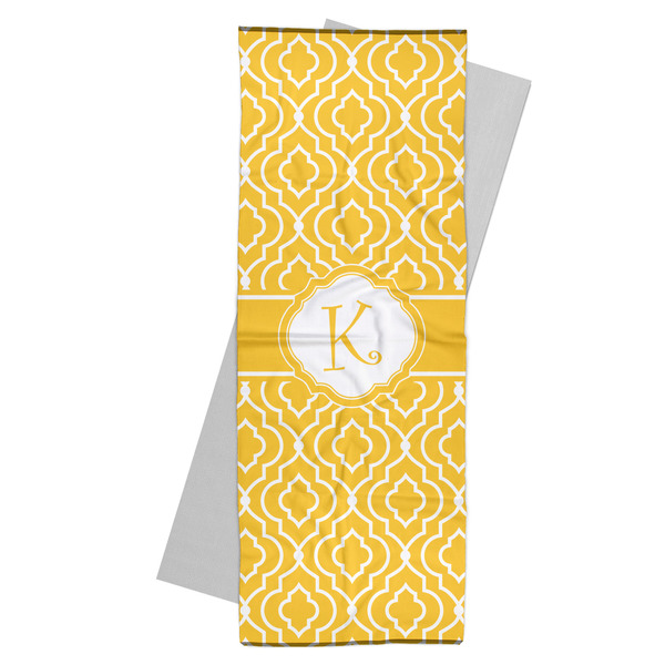 Custom Trellis Yoga Mat Towel (Personalized)