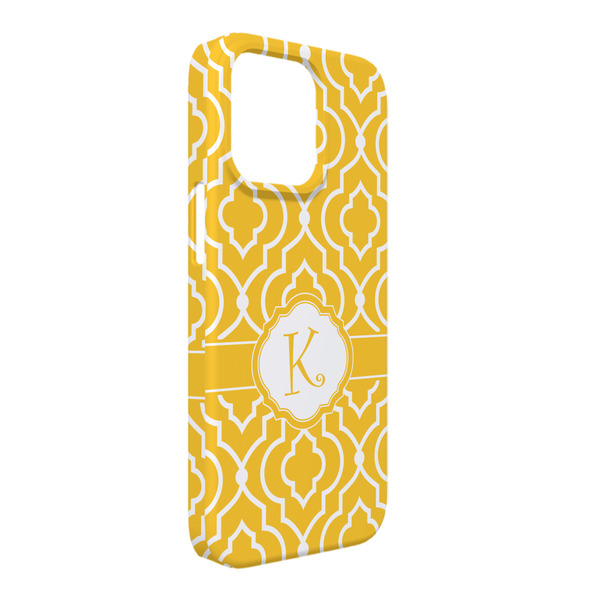 Custom Trellis iPhone Case - Plastic - iPhone 13 Pro Max (Personalized)