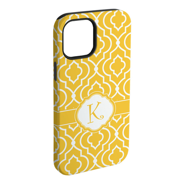 Custom Trellis iPhone Case - Rubber Lined (Personalized)