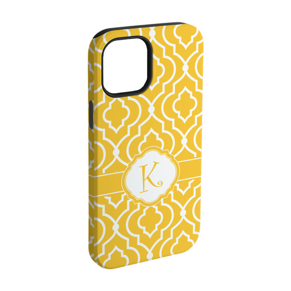 Custom Trellis iPhone Case - Rubber Lined - iPhone 15 Pro (Personalized)
