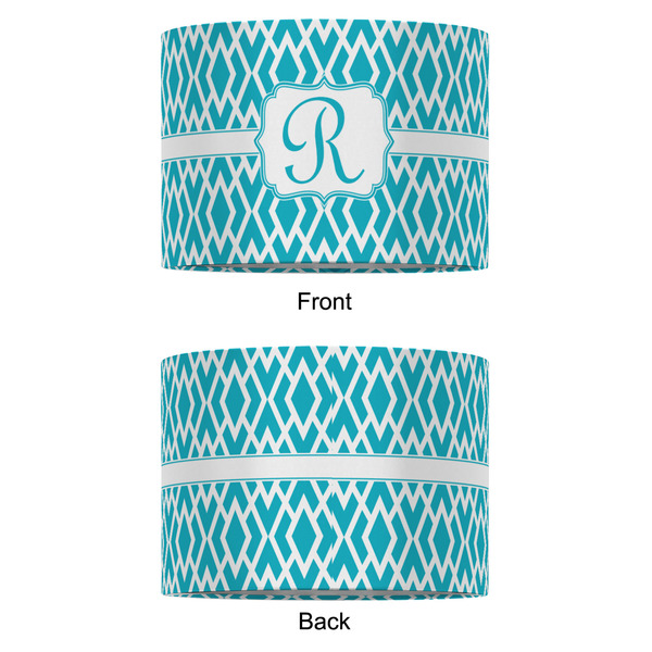 Geometric Diamond 12" Drum Lampshade - APPROVAL (Fabric)