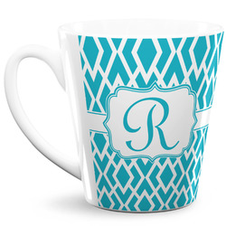 Geometric Diamond 12 Oz Latte Mug (Personalized)