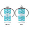 Geometric Diamond 12 oz Stainless Steel Sippy Cups - APPROVAL