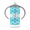 Geometric Diamond 12 oz Stainless Steel Sippy Cups - FRONT