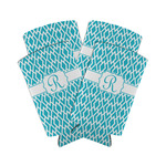 Geometric Diamond Can Cooler (tall 12 oz) - Set of 4 (Personalized)