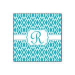 Geometric Diamond Wood Print - 12x12 (Personalized)