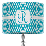 Geometric Diamond 16" Drum Lamp Shade - Fabric (Personalized)