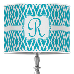 Geometric Diamond Drum Lamp Shade (Personalized)