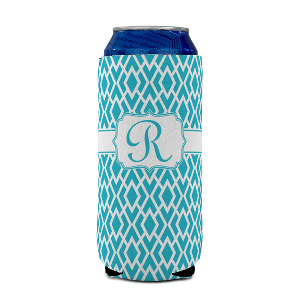 Geometric Diamond 16oz Can Sleeve - FRONT (on can)