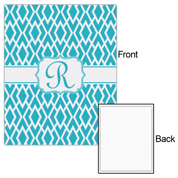 Geometric Diamond 16x20 - Matte Poster - Front & Back