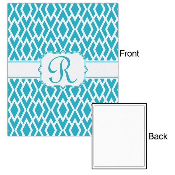 Geometric Diamond 20x24 - Matte Poster - Front & Back