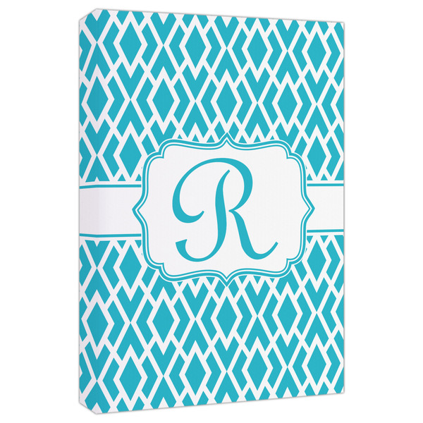 Custom Geometric Diamond Canvas Print - 20x30 (Personalized)