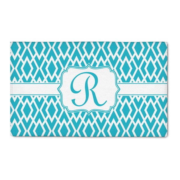 Custom Geometric Diamond 3' x 5' Patio Rug (Personalized)
