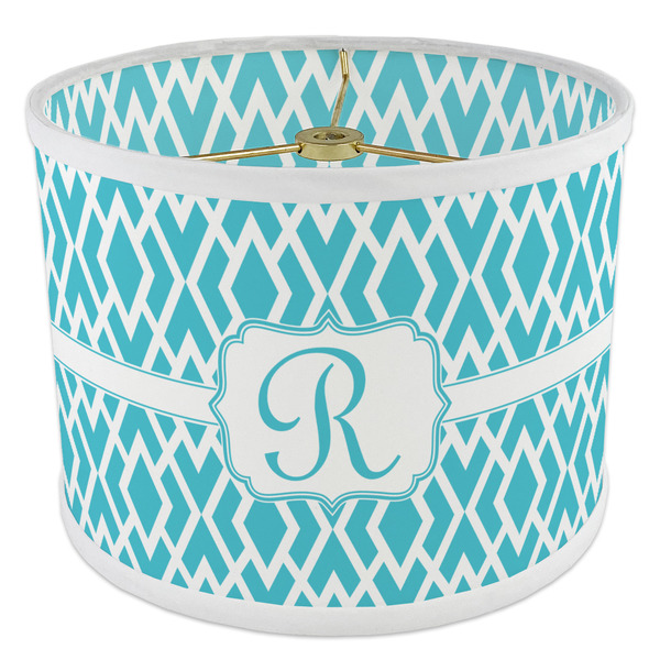 Geometric Diamond 8" Drum Lampshade - ANGLE Poly-Film