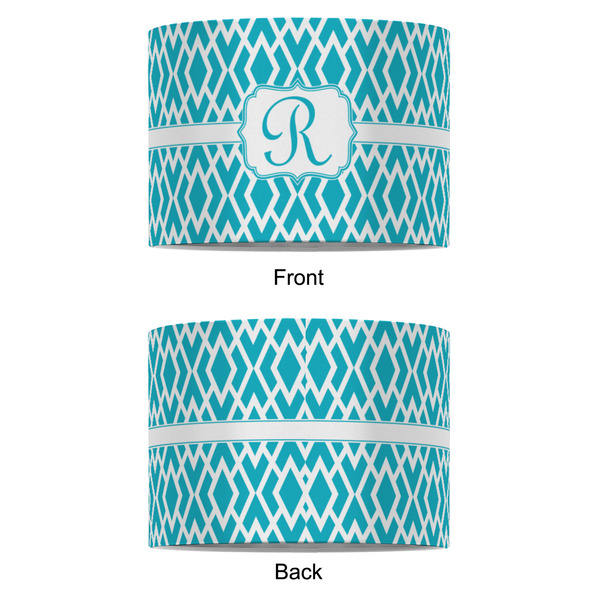 Geometric Diamond 8" Drum Lampshade - APPROVAL (Fabric)