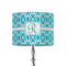 Geometric Diamond 8" Drum Lamp Shade - Fabric (Personalized)